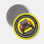 LANGE INSELVERTEIDIGUNGSMASSNAHMEN MAGNET (Vorderseite/Rückseite)