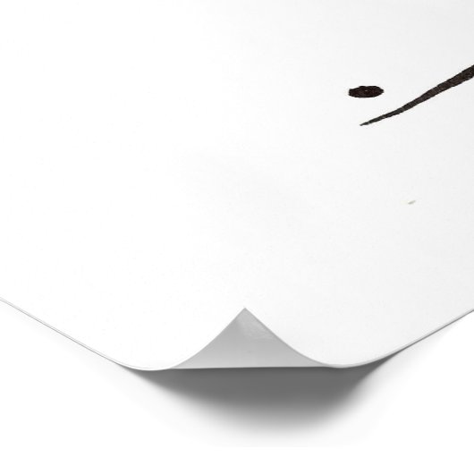 Lange Kunstdrucke Poster (Ecke)