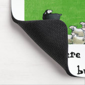 Lange Lämmer verloren: klebriger Hintern Mousepad (Ecke)