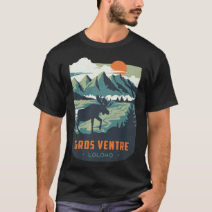 Lange lange Flitterwochen LOLOHO Gros Ventre Wilde T-Shirt