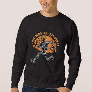 Lange läuft am Samstag auf einem unangenehmen Skel Sweatshirt