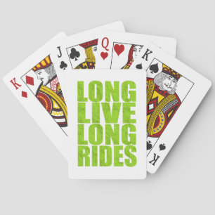 Lange lebe lange Radtouren (Topo) Spielkarten