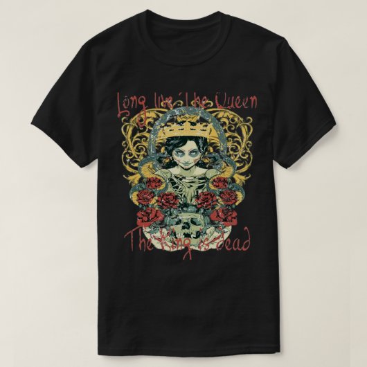 lange leben der Königin T-Shirt (Design vorne)