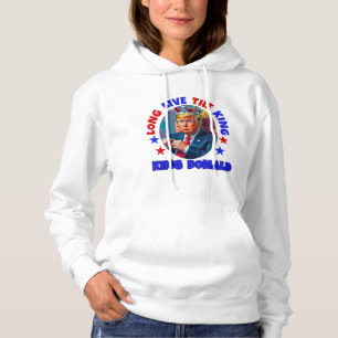 LANGE LEBEN SIE DEN KÖNIG: GEBEN SIE TRUMP HOODIE