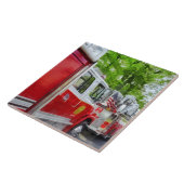 Lange LKWs Fliese (Seite)
