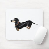 lange Mausunterlage der Dackel Hunde Mousepad (Mit Mouse)