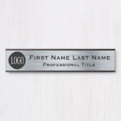 Lange Name Logo Office Türsignierung Imitate Silbe Türschild (Vorderseite )