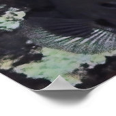 Lange Nase Butterflyfish Poster (Ecke)