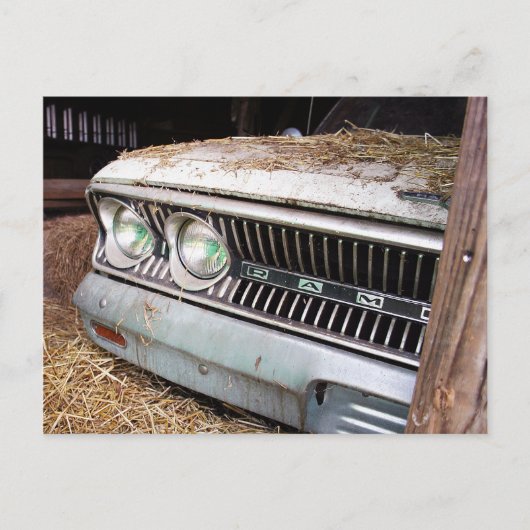 Lange nicht gerammt postkarte (Vorderseite)