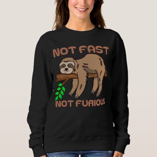 LANGE - NICHT SCHNELL NICHT FURIÖS. SWEATSHIRT (Vorderseite)