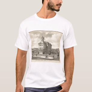 Lange Niederlassungs-geordnete Schule, lange T-Shirt