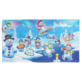 Lange Pillowcase Weihnachtswunder Kissenbezug