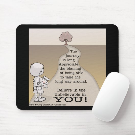 Lange Reise Mousepad (Mit Mouse)