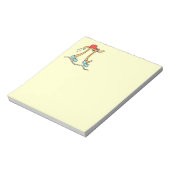 Lange Running Pi - Funny Math Pi Typ Notepad Notizblock (Rotiert)