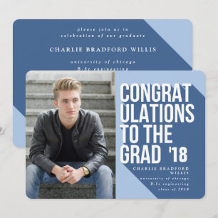 LANGE SCHATTEN-GLÜCKWUNSCH ZUM GRAD-KANAL EINLADUNG