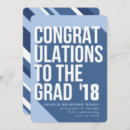 LANGE SCHATTEN-GLÜCKWUNSCH ZUM GRAD-KANAL EINLADUNG