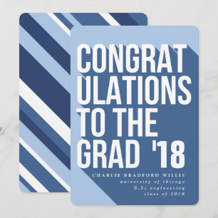 LANGE SCHATTEN-GLÜCKWUNSCH ZUM GRAD-KANAL EINLADUNG