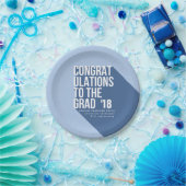 LANGE SCHATTENGLÜCKWÜNSCHE BIS ZUM GRAD PAPPTELLER (Party)