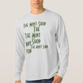 Lange Schläfchen-T - Shirt (Vorderseite)