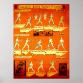 Lange Schwertwächter Brennen Poster (Vorne)