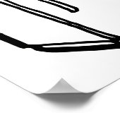 Lange Spaziergänge zum Kühlschrank Funny Poster (Ecke)