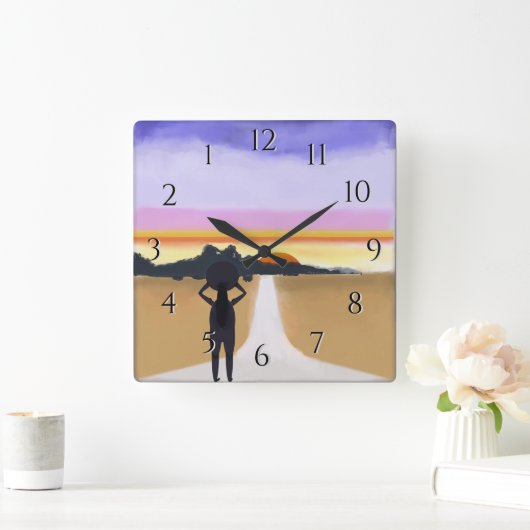 lange Straße nach hinten Uhr (Zuhause)