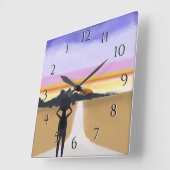 lange Straße nach hinten Uhr (Winkel)