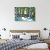 Lange Tageswanderungen Leinwand drucken (Insitu (Schlafzimmer))