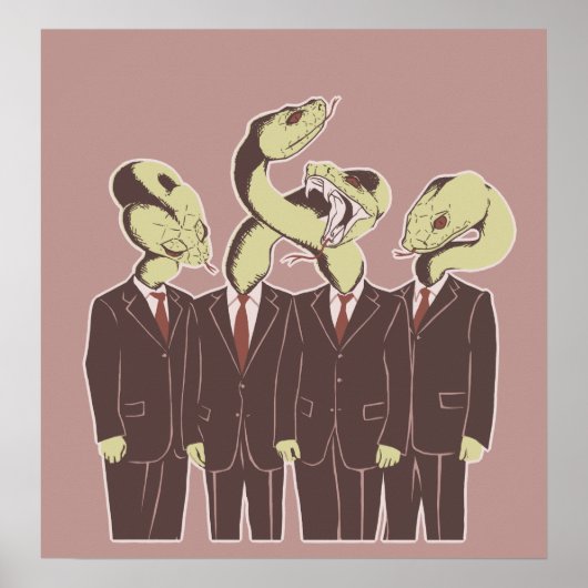 Lange Tongued Liars Poster (Vorne)