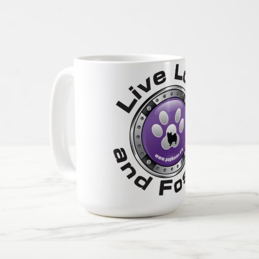 LANGE UND PFLEGElebhaftschale Kaffeetasse (Vorderseite Links)