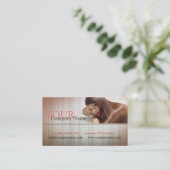 Lange Visitenkarte (Stehend Vorderseite)