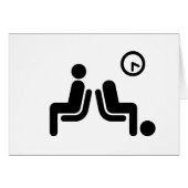 Lange Wartezeit Grußkarten signieren (Vorderseite (Horizontal))