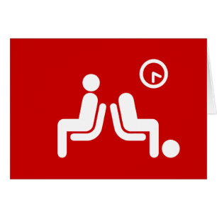 Lange Wartezeit Grußkarten signieren