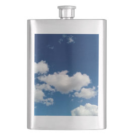 Lange weiche Wolke Flachmann