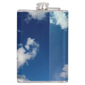 Lange weiche Wolke Flachmann (Rückseite)