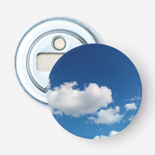Lange weiche Wolke Flaschenöffner (Vorderseite)