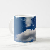 Lange weiche Wolke Kaffeetasse (Vorderseite Links)