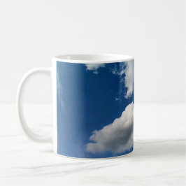 Lange weiche Wolke Kaffeetasse