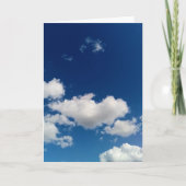 Lange weiche Wolke Karte (Vorderseite)