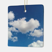 Lange weiche Wolke Keramikornament (Links)