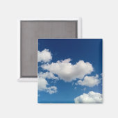Lange weiche Wolke Magnet (Vorderseite/Rückseite)