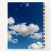 Lange weiche Wolke Notizblock (Rückseite)