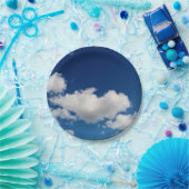 Lange weiche Wolke Pappteller (Party)