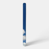 Lange weiche Wolke Samsung Galaxy Hülle (Linke Seite)