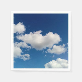 Lange weiche Wolke Serviette