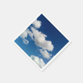 Lange weiche Wolke Serviette (Ecke)