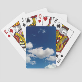 Lange weiche Wolke Spielkarten