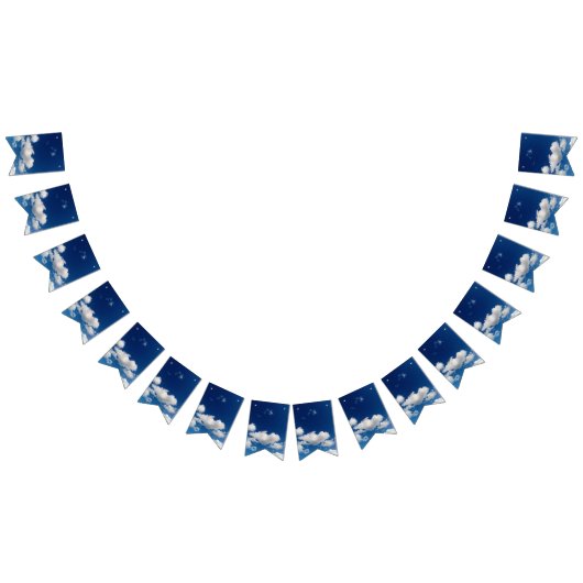 Lange weiche Wolke Wimpelkette (Alle)