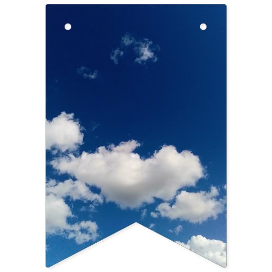 Lange weiche Wolke Wimpelkette (Zweite Fahne)