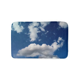 Lange weiche Wolken Badematte